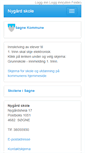 Mobile Screenshot of nygaard.sogneskoler.no
